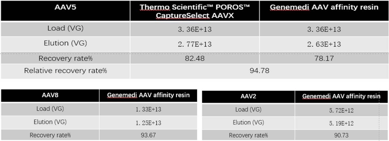 Эффективность аффинной очистки AAV